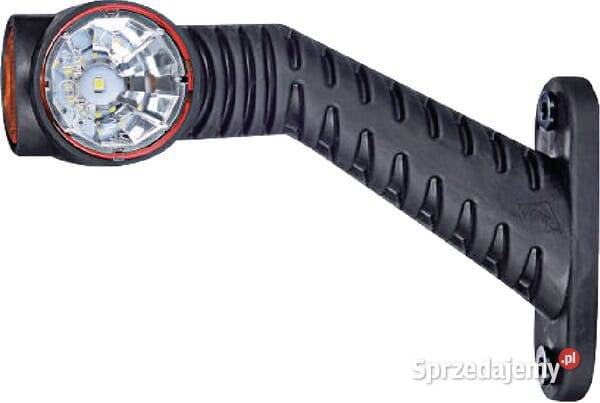 Lampa obrysowa LED prawa 0714W 1224V biała Kamionna