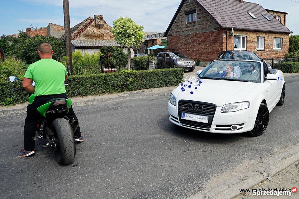 AUDI A4 Cabrio S4 BIAŁY hak Leszno