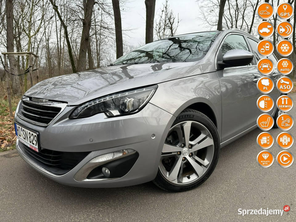 Peugeot 308 SW T9 20 HDi 150 Manual Navi Full komputer pokładowy Józefkowo