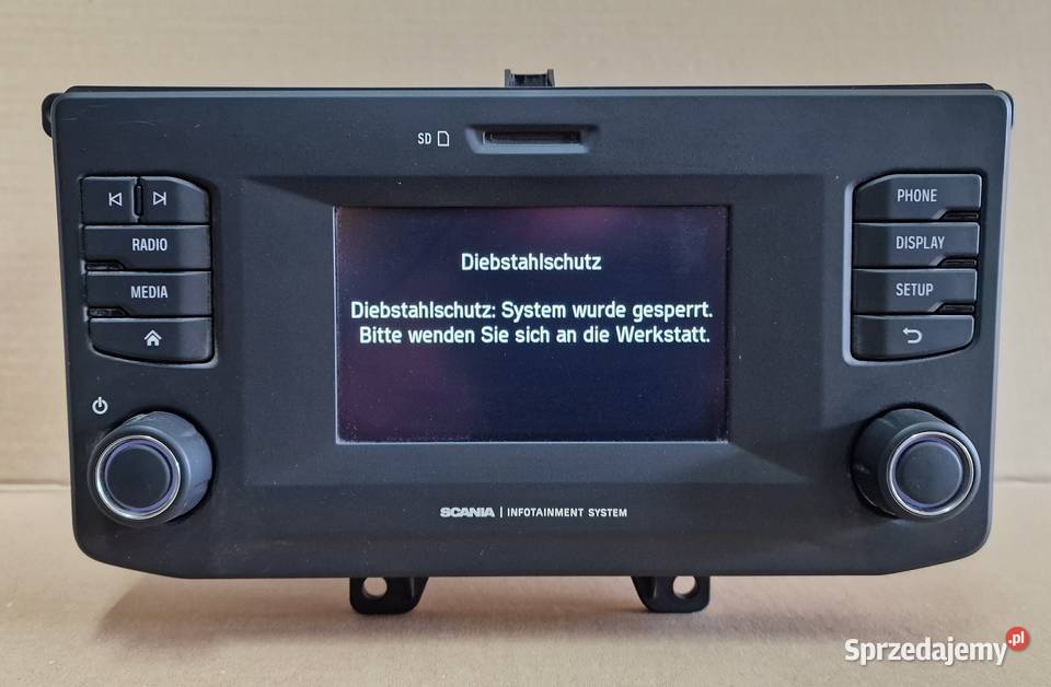 SCANIA S R NGS RADIO NAWIGACJA 2819279 Trzciel