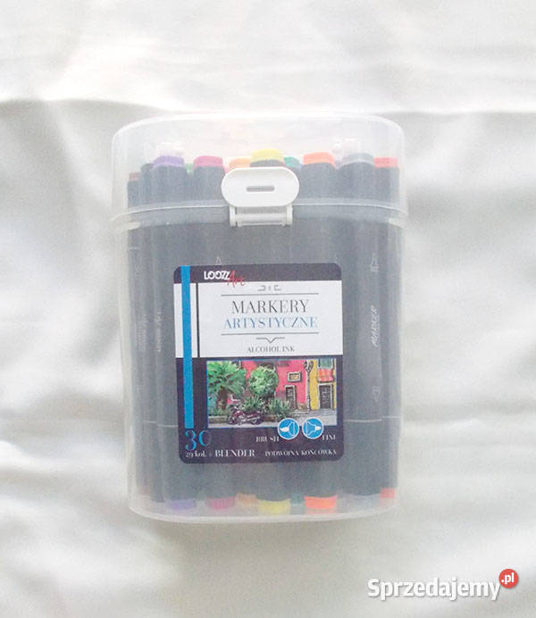 dwustronne markery pędzelkowe artystyczne