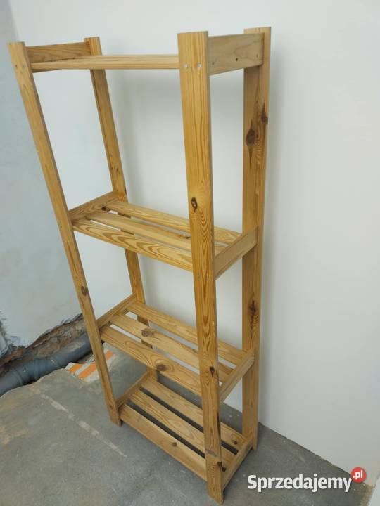 Regał IKEA Albert drewno wysoki Kraków sprzedam
