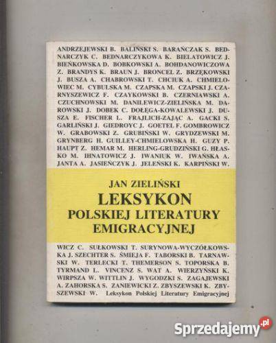Leksykon polskiej literatury emigracyjnej Szczecin