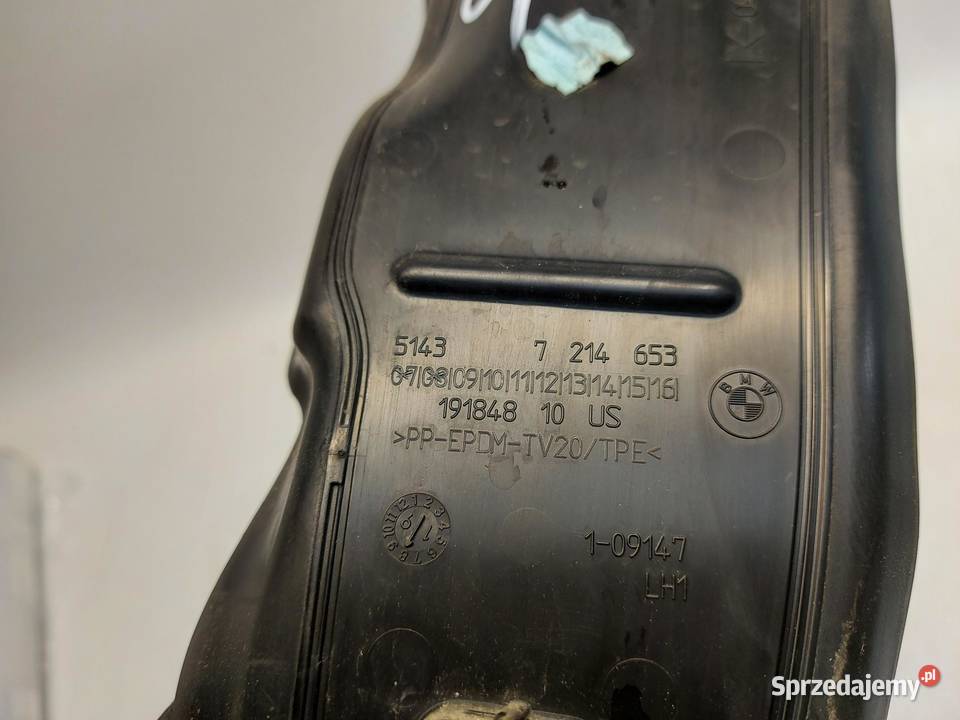 BMW G05 X5 30d 2019r OSŁONA LISTWA BŁOTNIKA