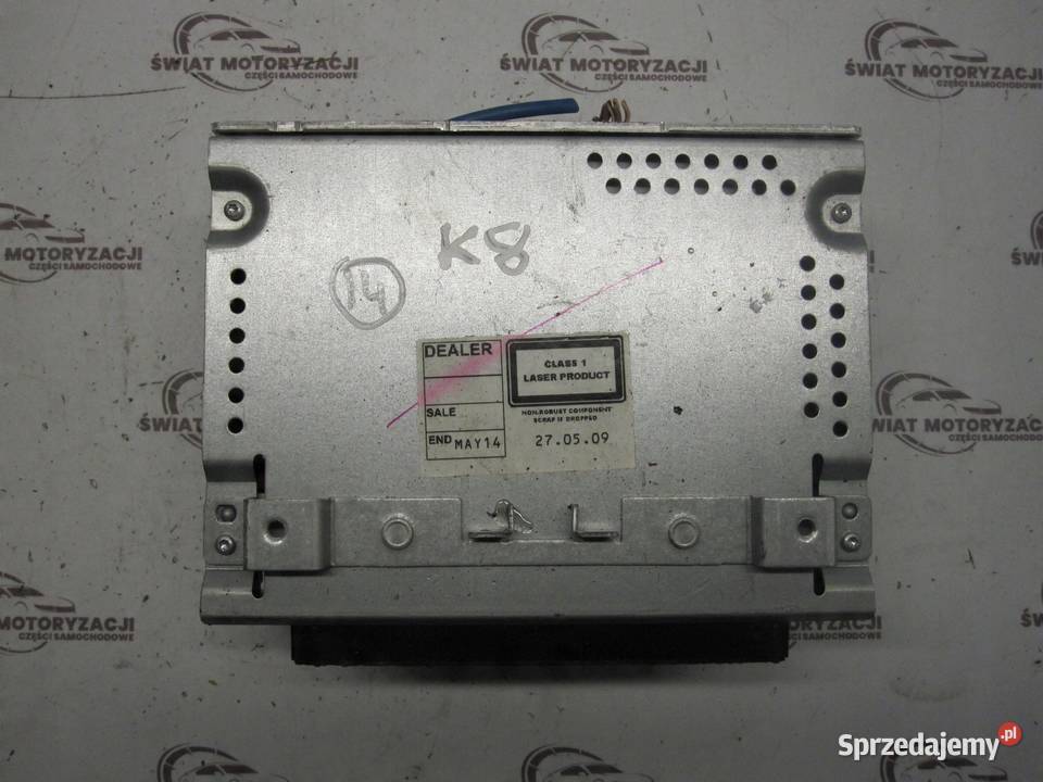 FORD FIESTA VII 09r radio CD 8A6T18C815BN Sprzęt audio fabryczny