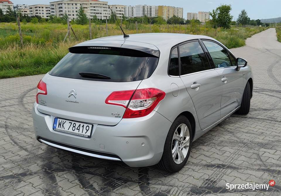 Citroen C4 II 20HDi150FAP BVM6 exclusive nieuszkodzony Warszawa sprzedam