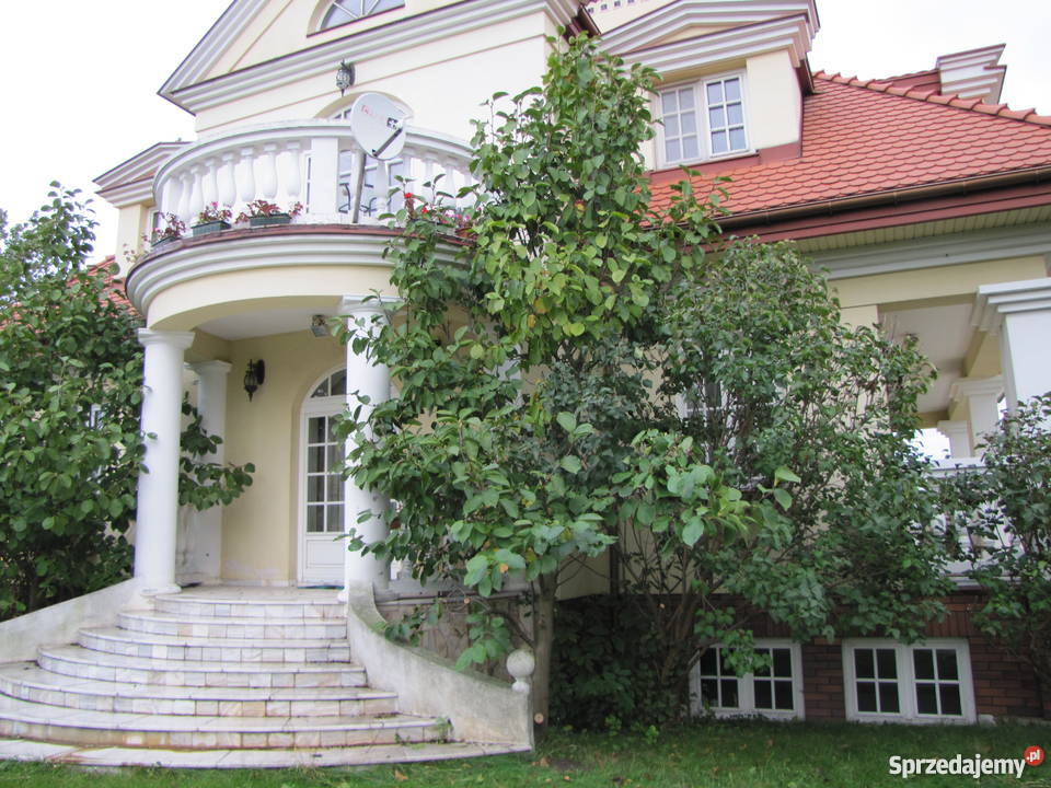 PIĘKNY DOM LUKSUSOWY PAŁACYK w Warszawie mazowieckie Warszawa