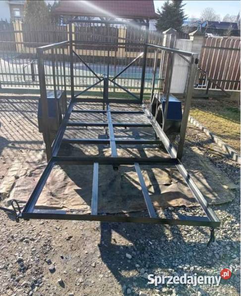 Nowa przyczepa dwukołówka