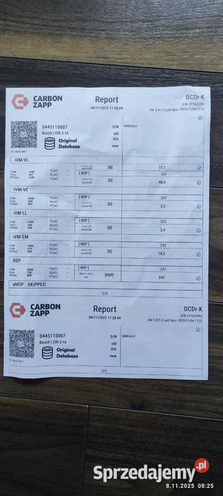 Wtryskiwacze 20 CDTI dCi trafic Vivaro nissan Kościelec