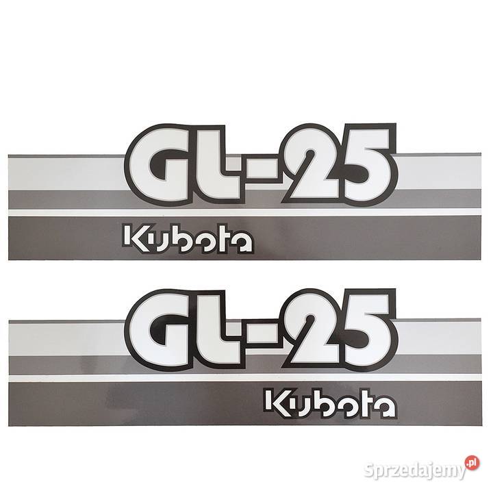 Naklejki Kubota GL25 podkarpackie Tajęcina sprzedam