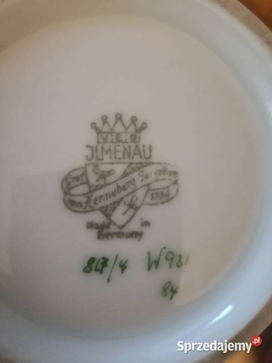 Porcelana Jilmenau Ideał Wyjątkowy stary wazon wielokolorowy Jastrzębie-Zdrój sprzedam
