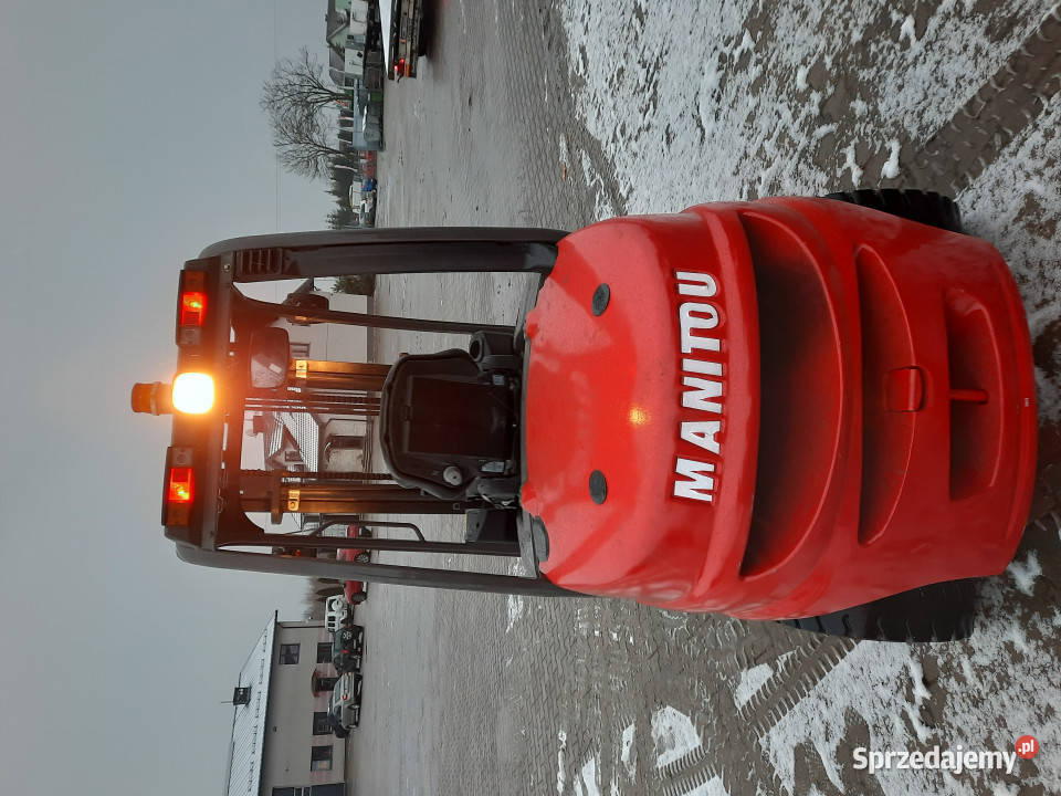 Wózek widłowy spalinowy MANITOU MI30D UDT 2016 r Manitou Rudolfowo