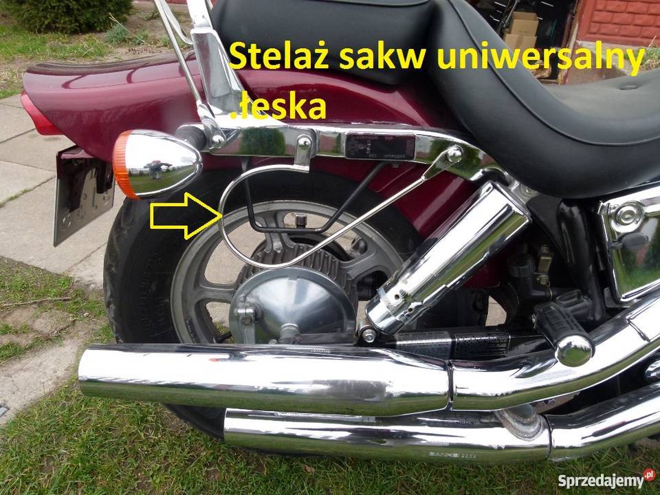 HONDA VT1100 C2 szyba gmole bagażnik Radomyśl Wielki