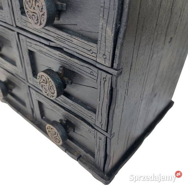 Ekskluzywna Szkatułka na Biżuterię z 6 Rękodzieło Tworkowa