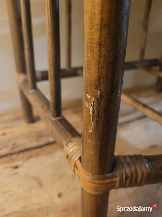 Szafka mebel rattanowy vintage Osielsko