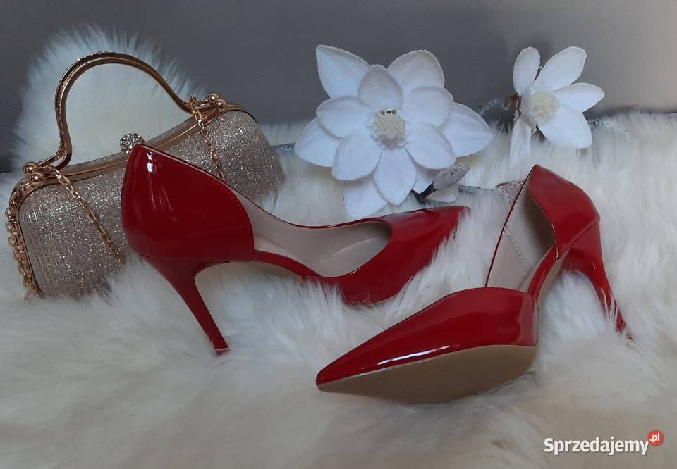 seksowne szpilki czerwone cudo Warszawa