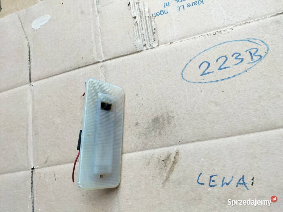 FIESTA MK3 LAMPKI PODSUFITKI OŚWIETLENIE KABINY Kamień-Kolonia