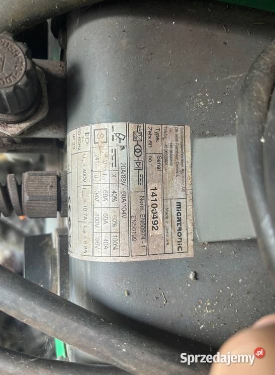 Przecinarka plazmowa plasma palnik migatronic śląskie Kłobuck