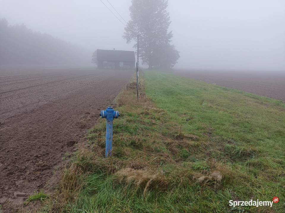 dzialka 17 ar z budynkami i mediami Konopnica