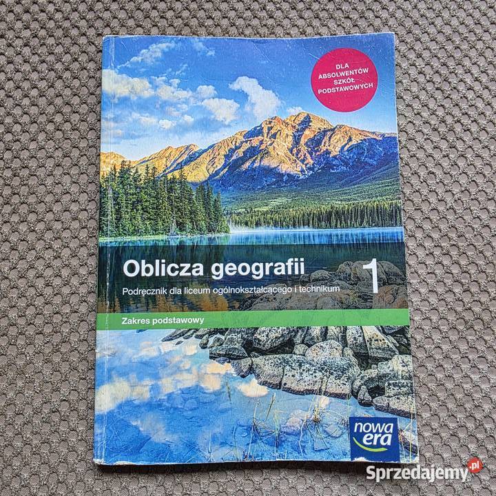 Oblicza geografii 1 zakres podstawowy małopolskie Kraków sprzedam