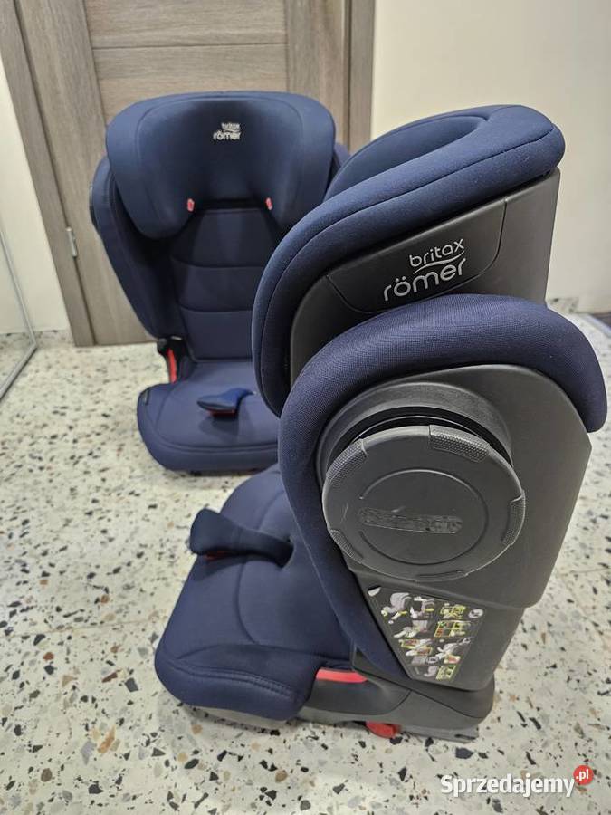 Foteliki samochodowe Britax Rmer KIDFIX III M i małopolskie
