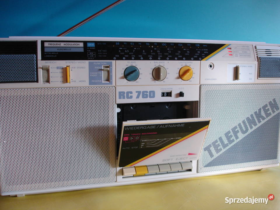 Radiomagnetofon TELEFUNKEN RC760 Zielona Góra