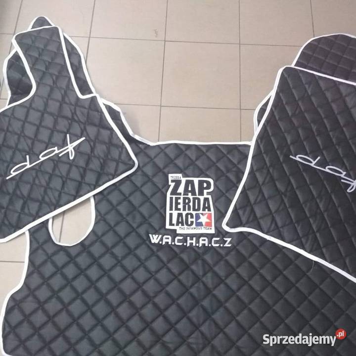 dywaniki pikowane tir podłoga eko skóra haft daf Usługi Łosice