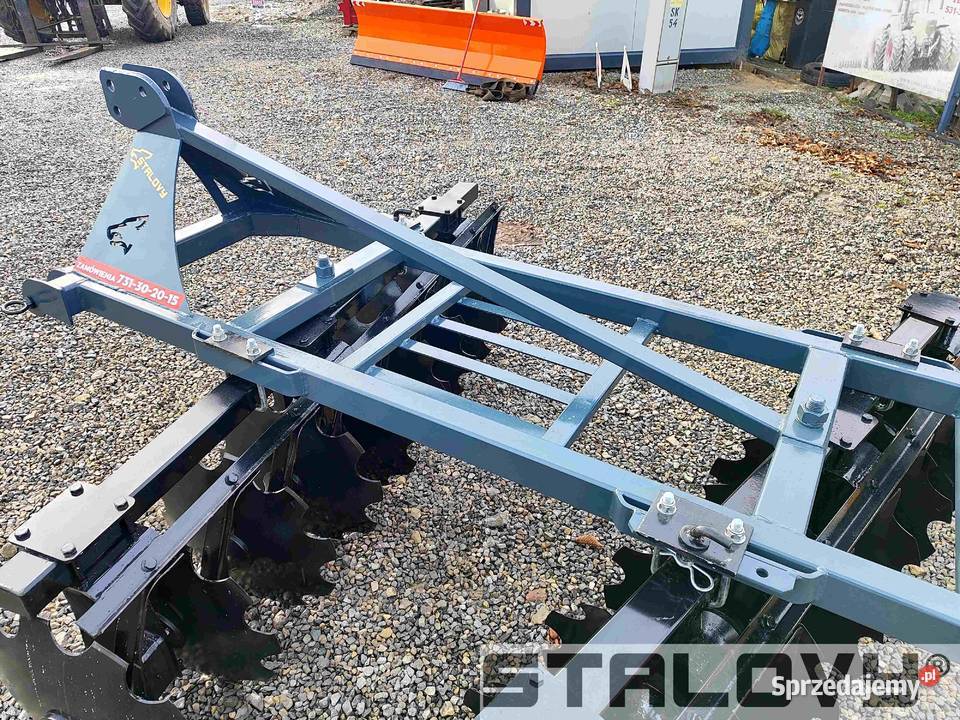 STALOVY Brona talerzowa talerzówka agregat 18m lubelskie Barchaczów