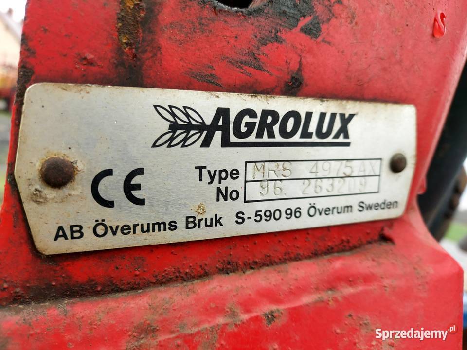Pług 4 skibowy AGROLUX MRS z pacomatem DALBO nieuszkodzony Bramka