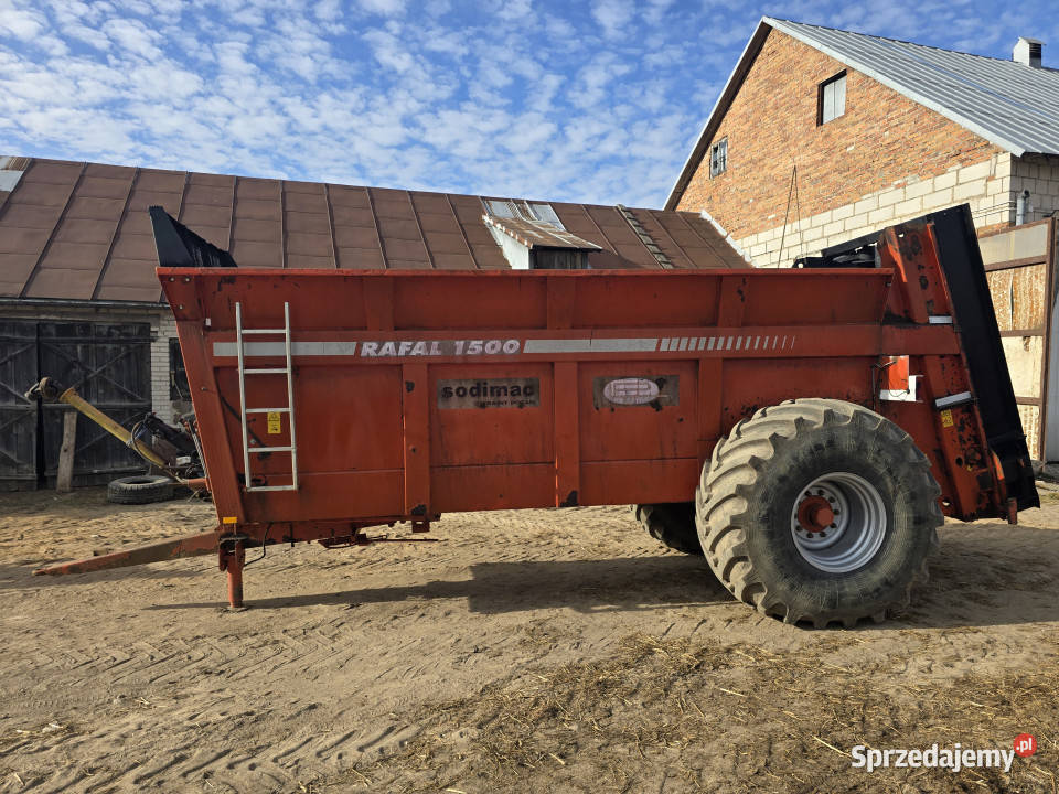 Rozrzutnik obornika SODIMAC RAFAL 1500 15 m3 Turowo