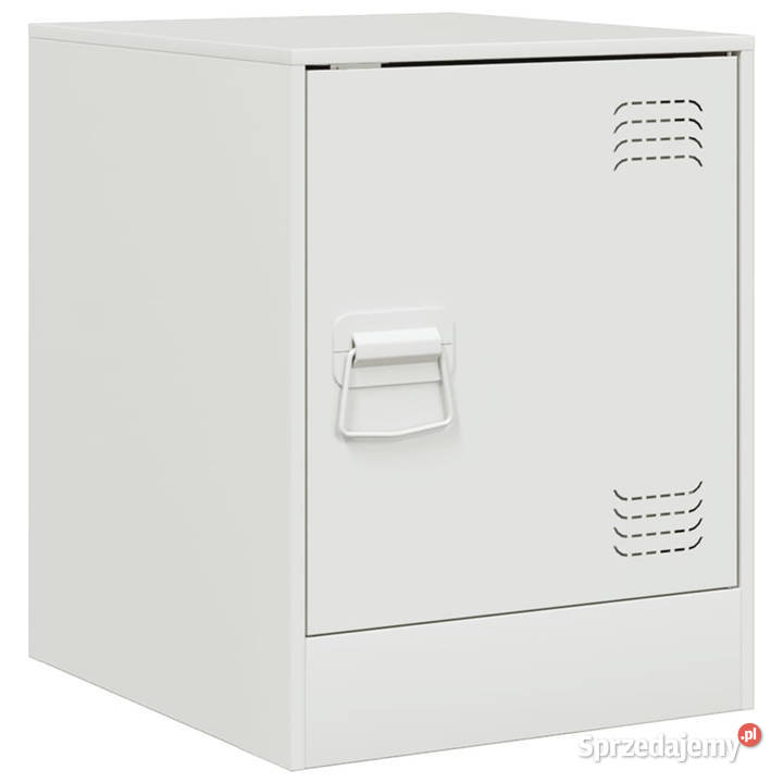 Szafka nocna biała 345x39x44 stal WM841617 mazowieckie Warszawa
