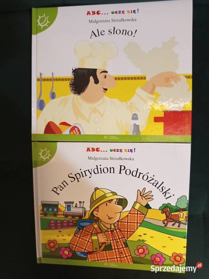 Książka edukacyjne dzieci z serii wydaw ABC Uczę