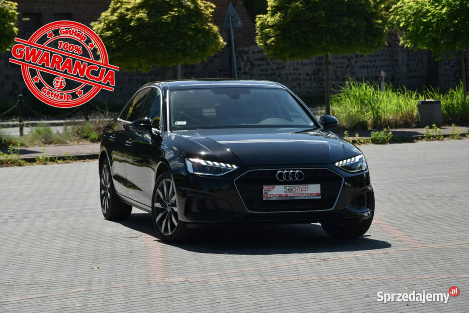 Audi A4 Limousine 35TFSi 150 Automat 2022r SALON elektrochrom. lusterko wst. Kampinos