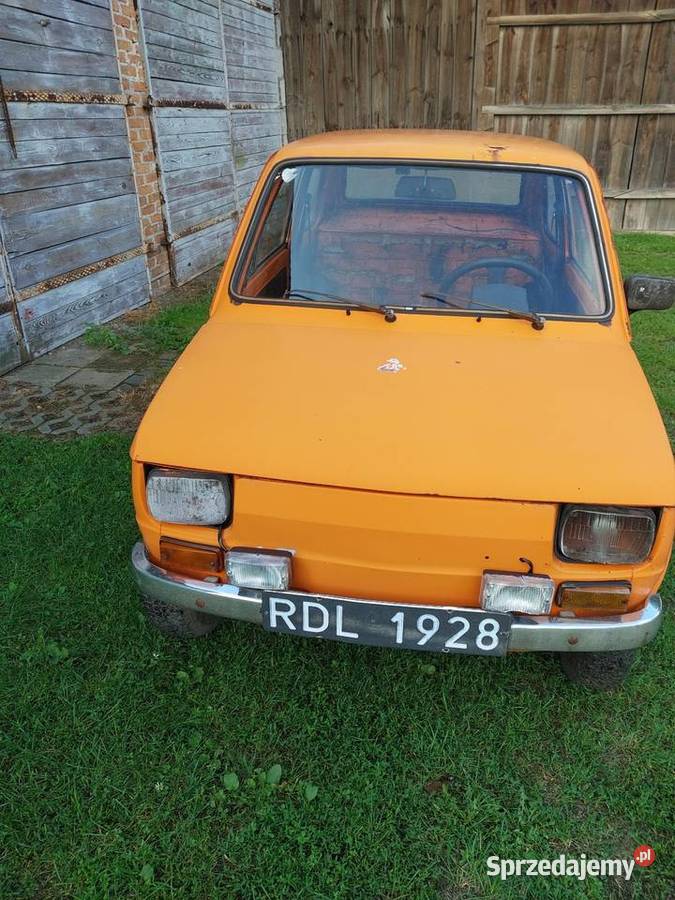 Fiat 126p 19791985 Zamiana na Tarpan 237D ETZ Puławy