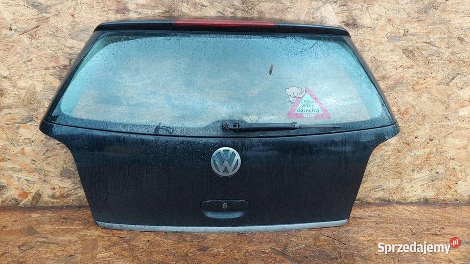 TYLNA KLAPA BAGAŻNIKA TYŁ SZYBA VW POLO 9N1 IV osobowe śląskie Rudziniec sprzedam
