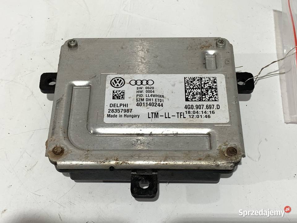 PRZETWORNICA XENON MODUŁ LED AUDI A4 B8 Oświetlenie podkarpackie