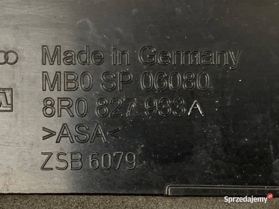 SPOILER AUDI Q5 8R SUV 0817 8R0827933A Ibis