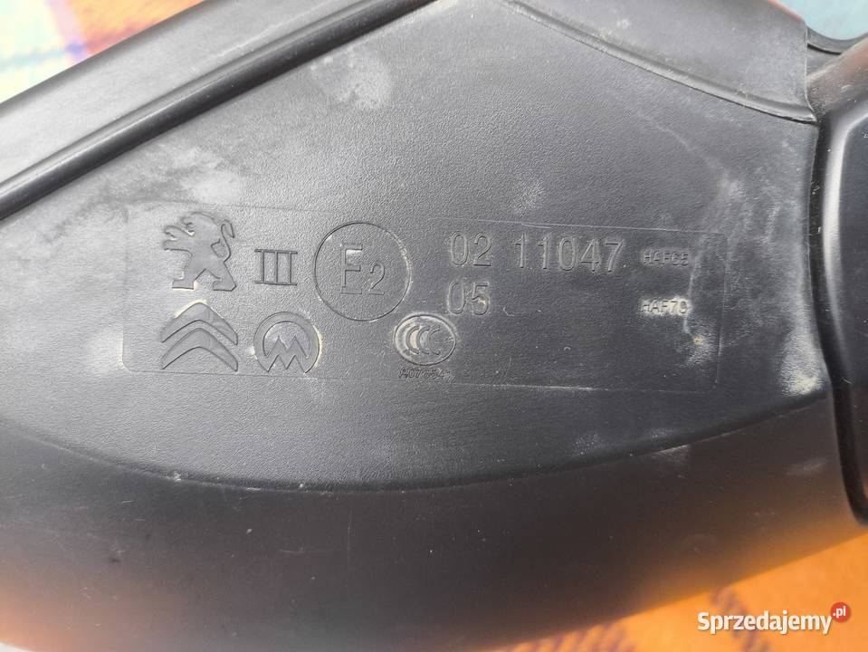 Peugeot 208 I Lift lusterko elektryczne lewe osobowe Chełmiec