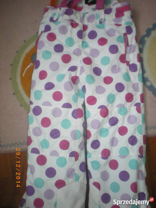 śliczne spodnie narciarskie FF active 116128 kolorowy Katowice sprzedam