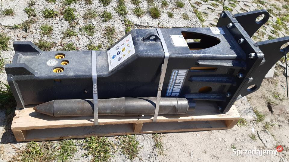 Młot hydrauliczny Mustang HM500 Nowy waga Zaklików