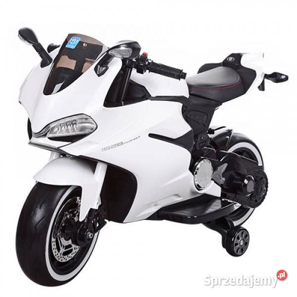 Autko motorek WIELKI MOTOR ŚCIGACZ na akumulator śląskie Myszków sprzedam