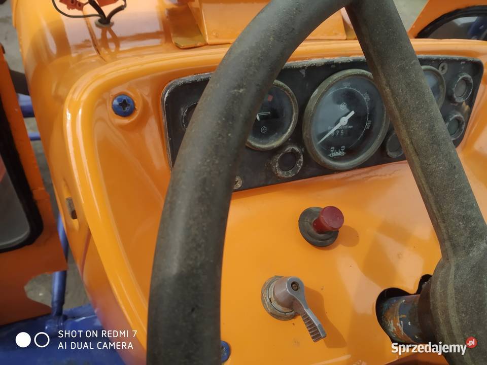 Ciągnik Fiat 450 r lubelskie Łączki-Pawłówek