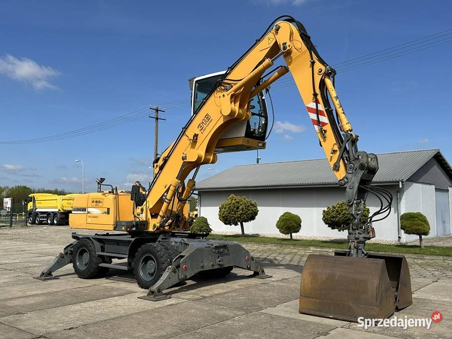 KOPARKA PRZEŁADUNKOWA LIEBHERR A 316 LITRONIC Koparki wielkopolskie Tuliszków