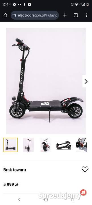 Hujalnoga Elektryczna Shift Seven 60 h Hulajnogi elektryczne Piaseczno