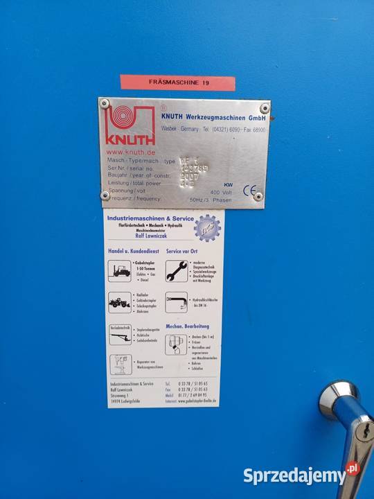 Frezarka narzędziowa do metalu wiertarka Maków Podhalański