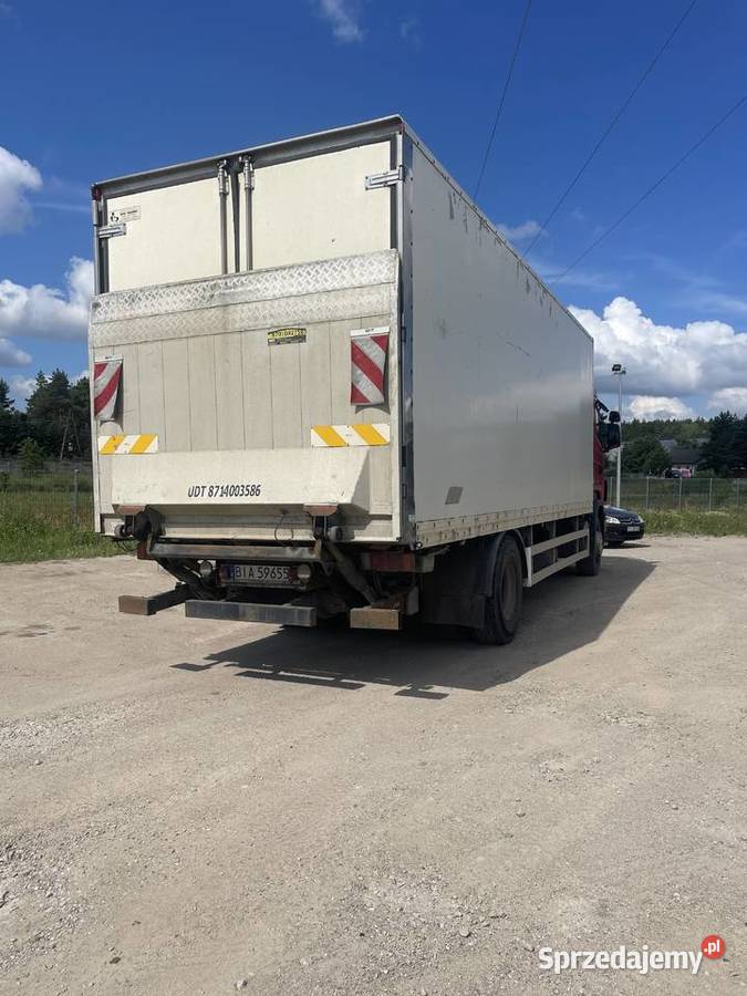 Zabudowa kontener izoterma winda BAR UDT Białystok