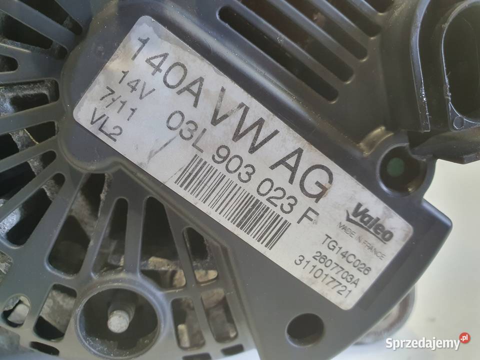 ALTERNATOR Skoda Octavia II 16 8V valeo sprzedam