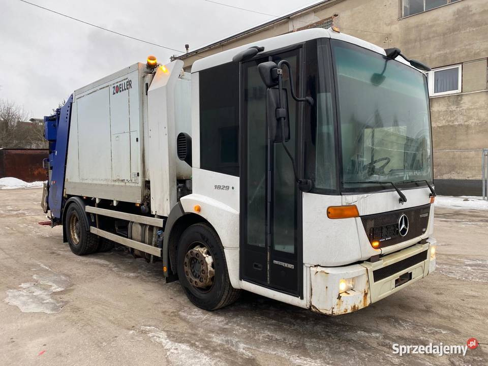 Mercedes Econic śmieciarka ZOELLEREKOPRES 12m3 komputer pokładowy Nowiny