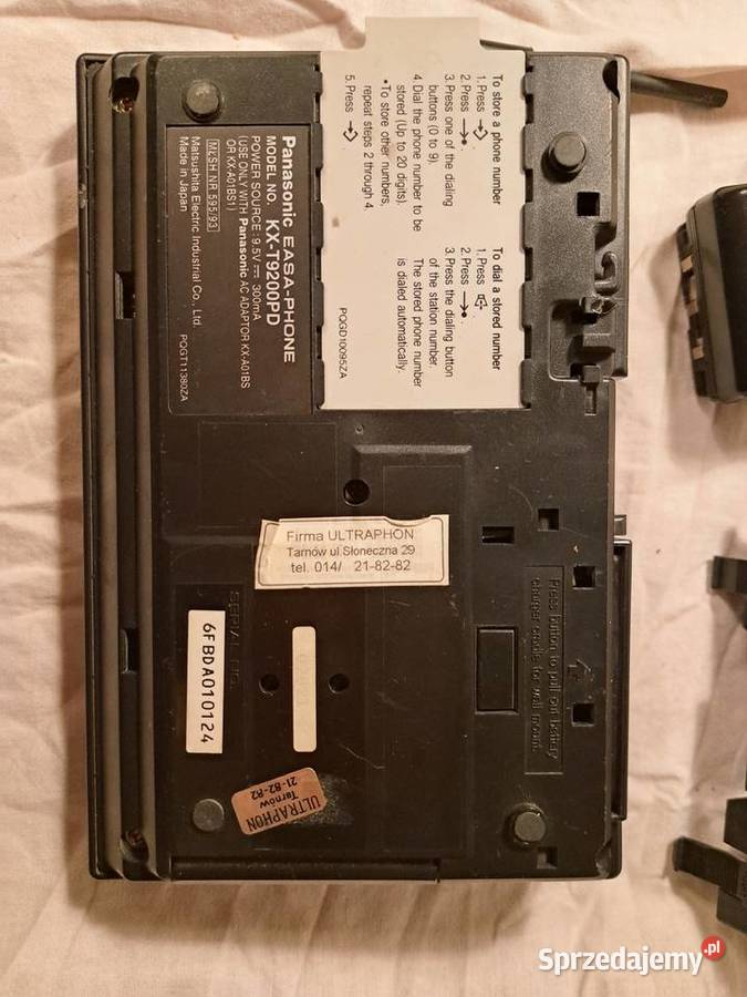Telefon Panasonic zabytek bezprzewodowy Brzesko
