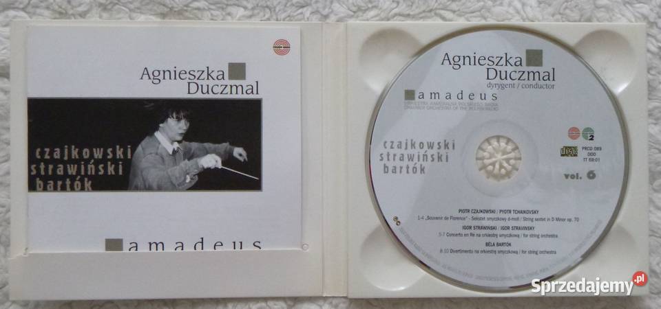 Płyta CD Agnieszka Duczmal i orkiestra smyczkowa Warszawa